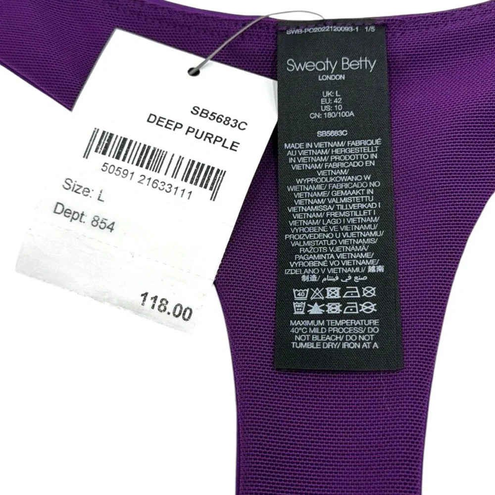 Sweaty Betty Power Workout Colorblock Performance Dress Size 10 (Large)